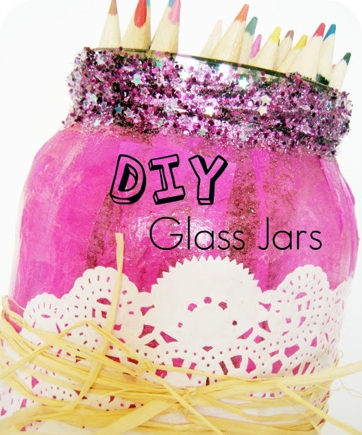 lovemandy Glass Jar Tutorial