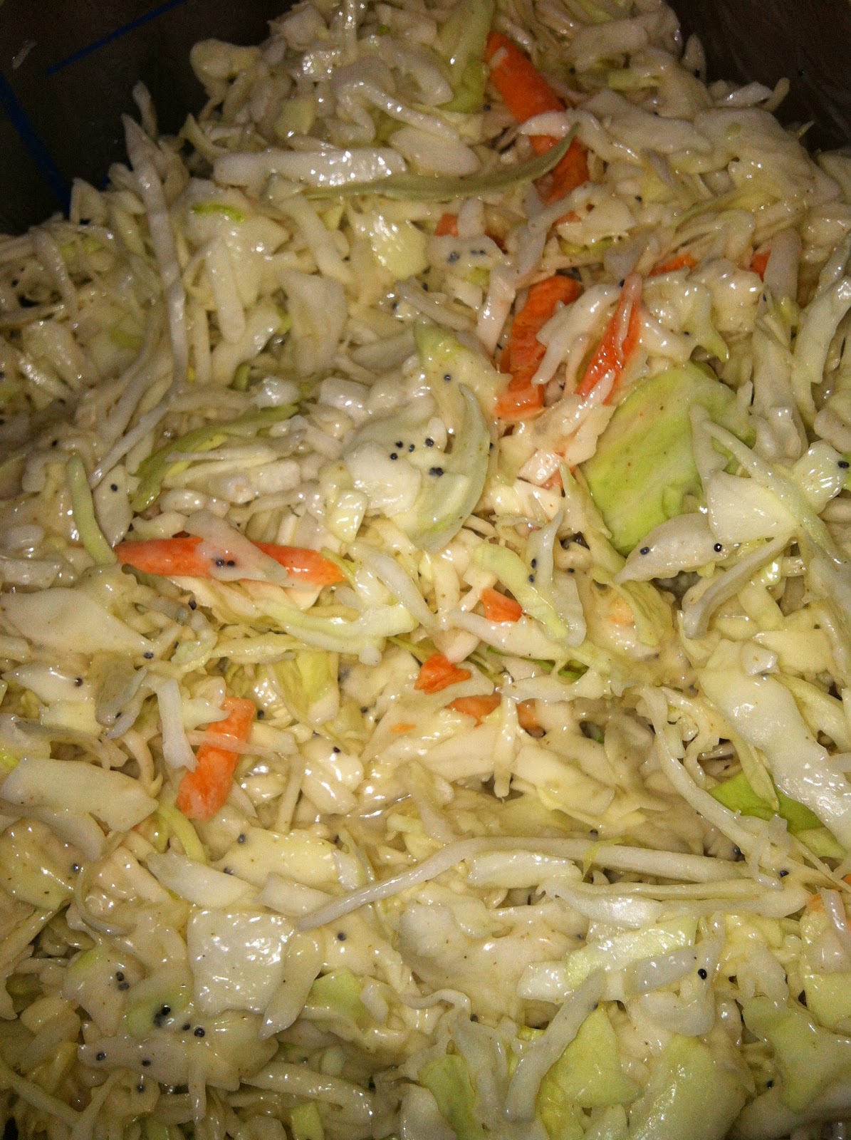 Just Winging It Coleslaw Recipe