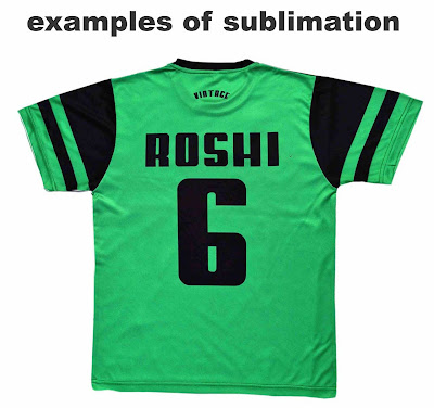 examples of sublimation 2