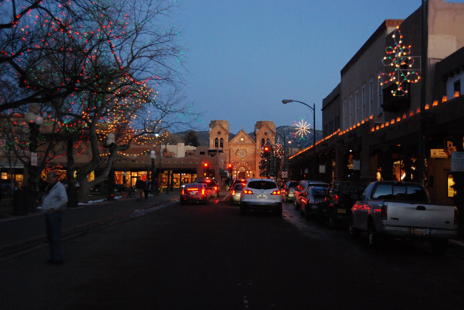 Santa Fe Daily Photo Christmas On The Plaza