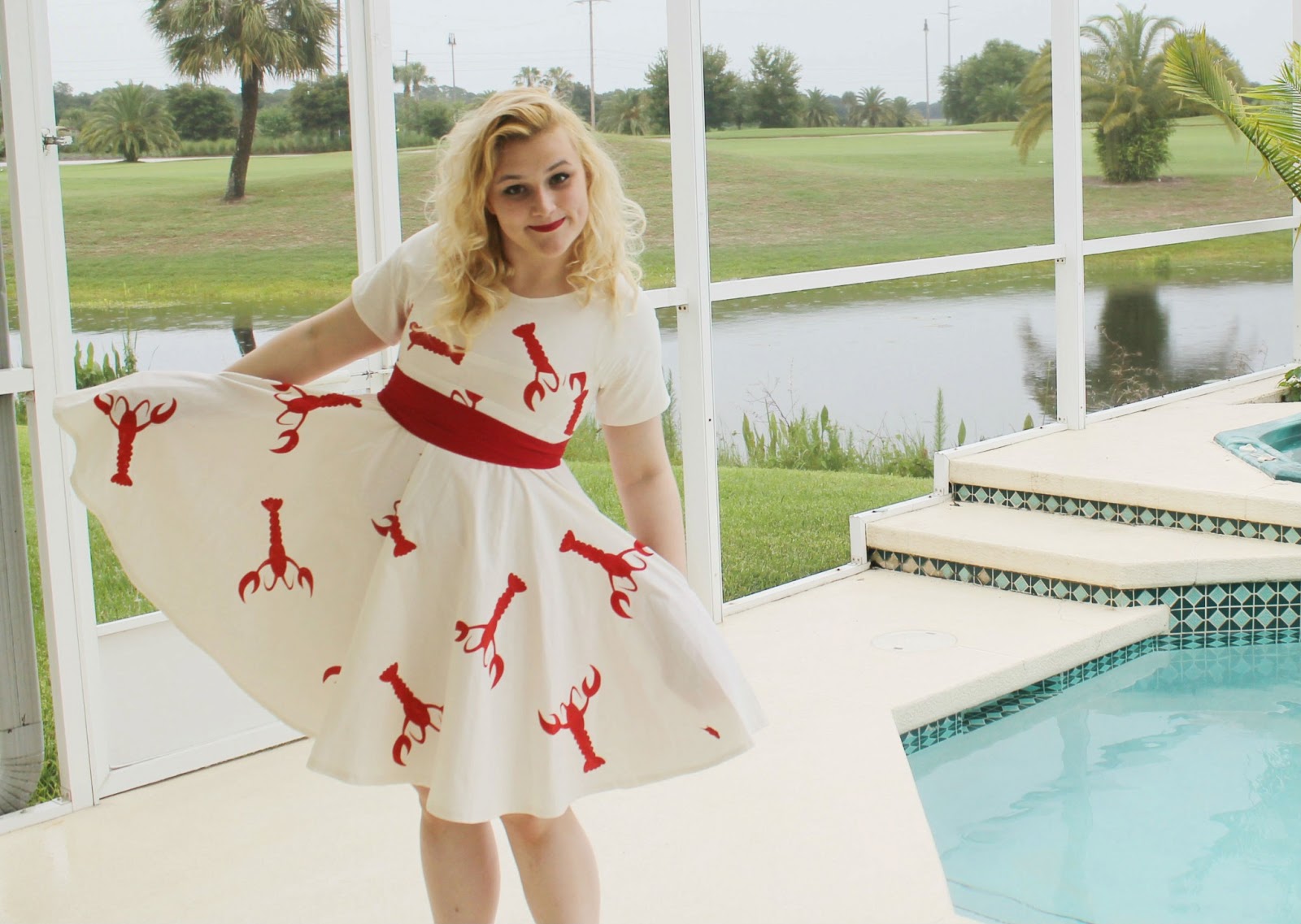 Now that's pretty The Lobster Dress