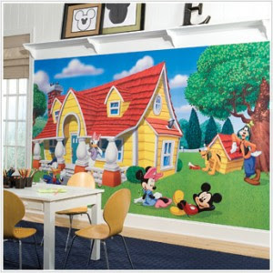 Disney Wall Murals for Kids Bedrooms
