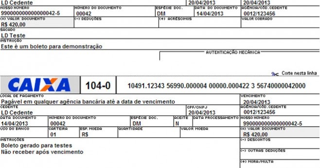 boleto faculdade falso word