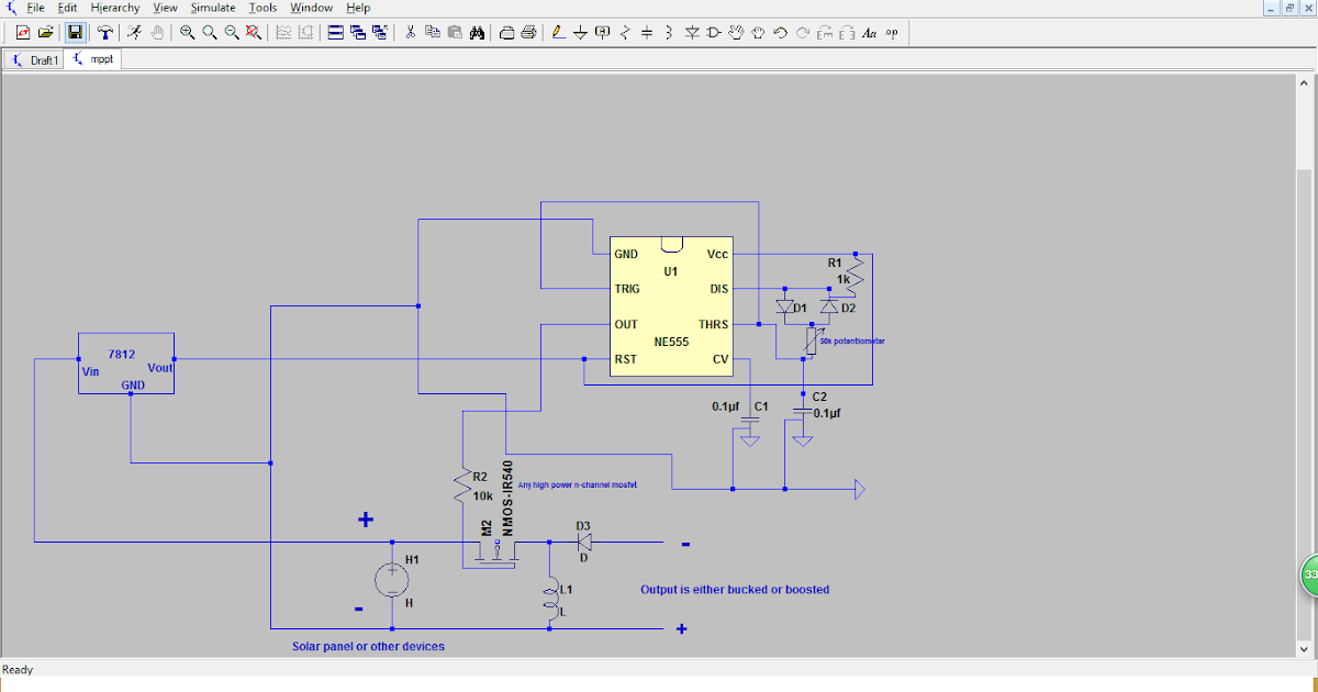 555 Timer Projects Solar buck converter using Ne555 timer Project 31