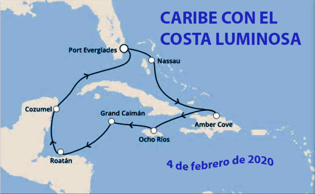 CARIBE CON EL LUMINOSA