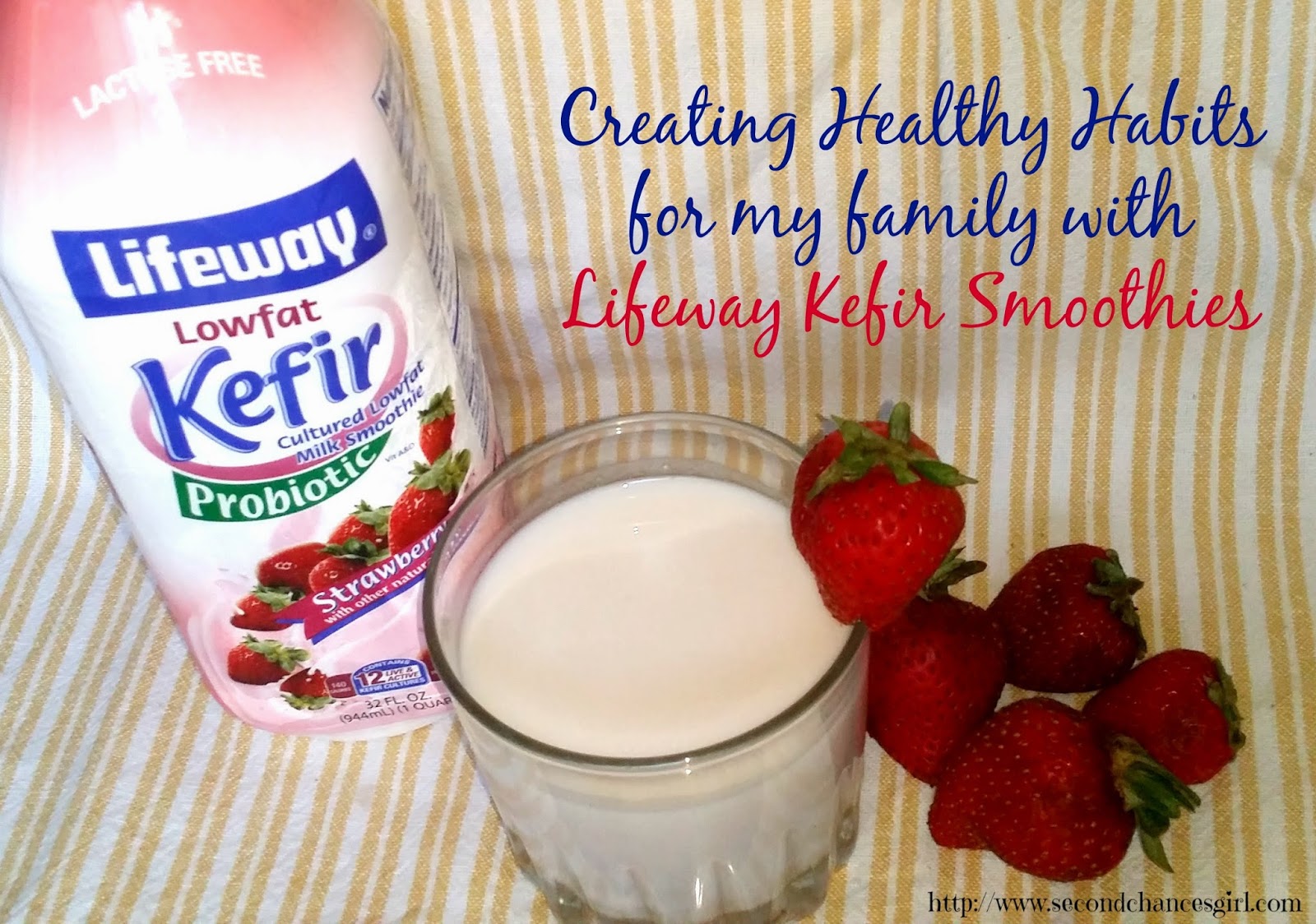 Creating healthy habits for my family with Lifeway Kefir Smoothies #KefirCreations #shop