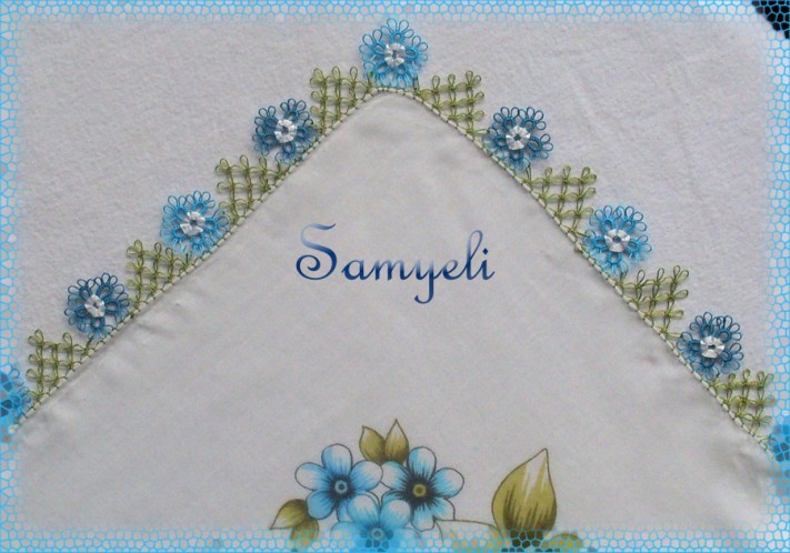 Tığ işi tülbent oyası tarifi By hatice Tığ işi tülbent oyası tarifi By hatice