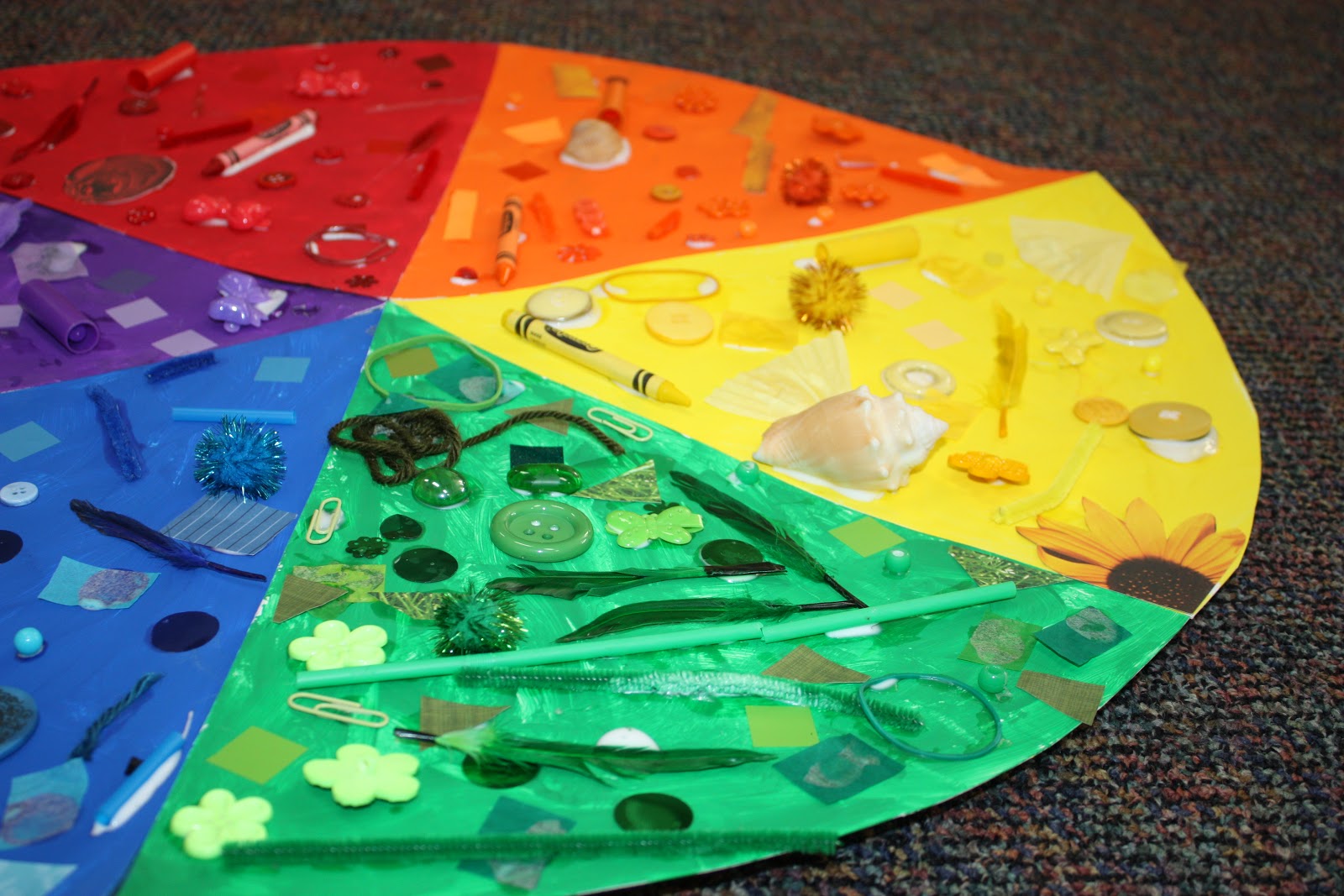 Mrs. Atkin's Kindergarten Color Wheel