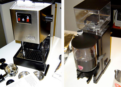 Gaggia Classic Espresso machine & Eureka grinderunpacked