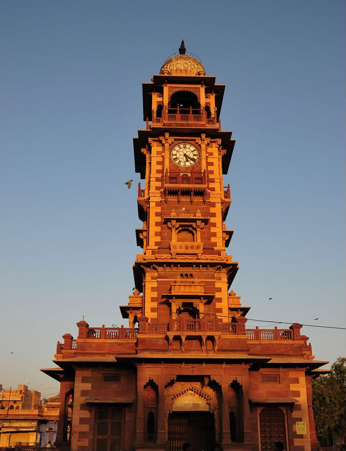 Clock Tower, Jodhpur, Rajasthan Popular Temples of India