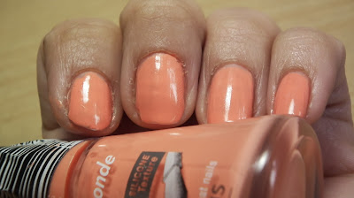 Bourjois One Seconde Nail Polish Méli Melon Swatches