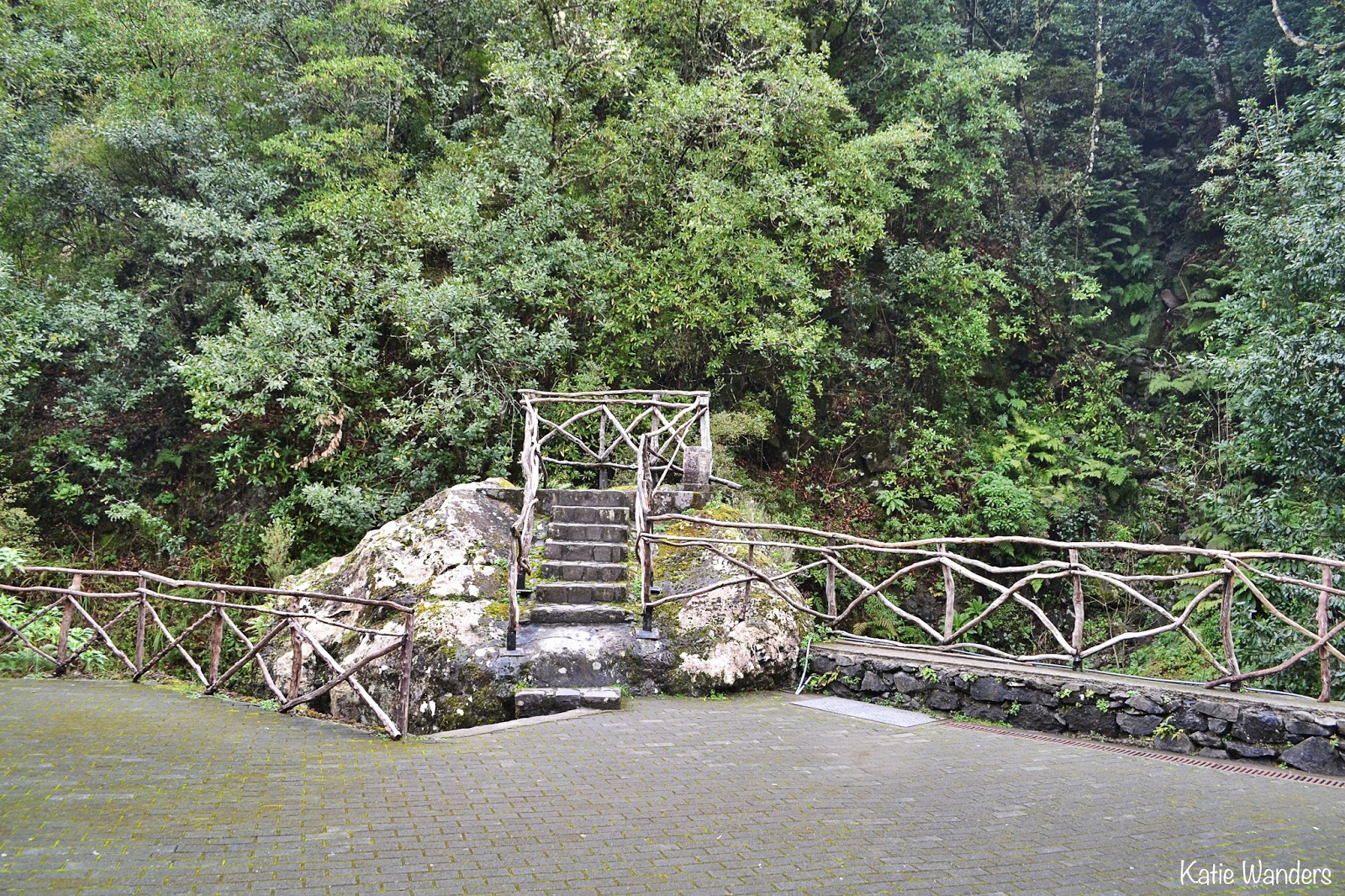 Katie Wanders Ribeiro Frio Trout Farm Madeira Island