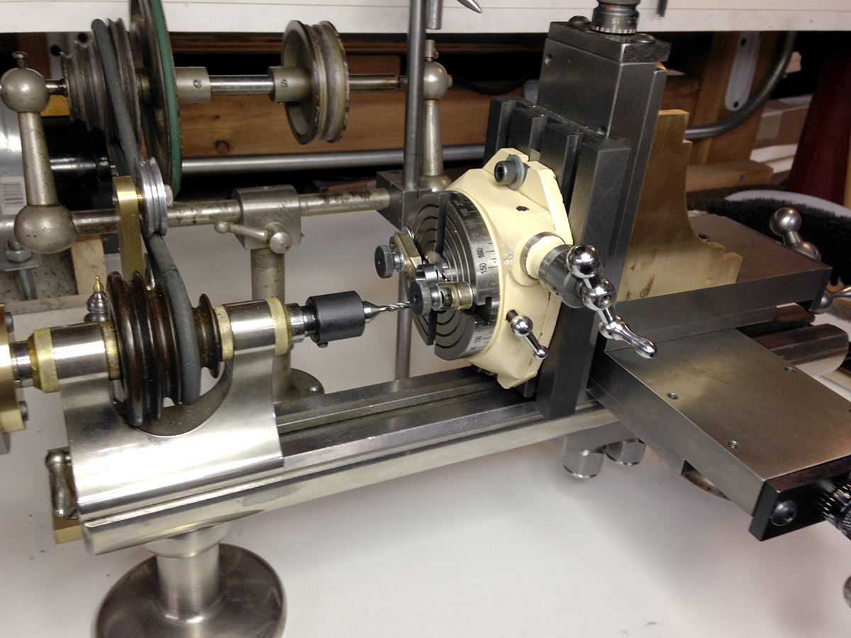 MOWRER WW LATHE TOOLS Adapting the micro rotary table to the