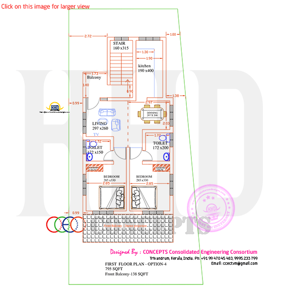 First floor plan