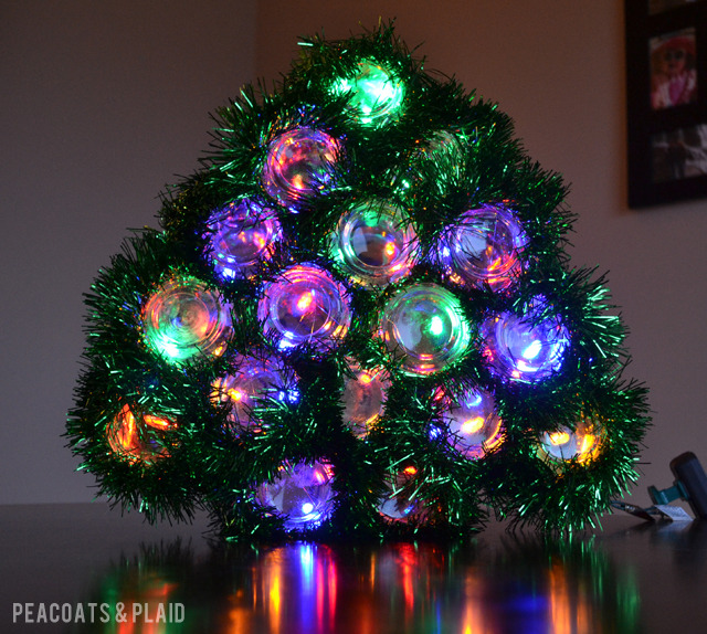 Light Up Christmas Tree Tutorial {guest post} Tauni + Co