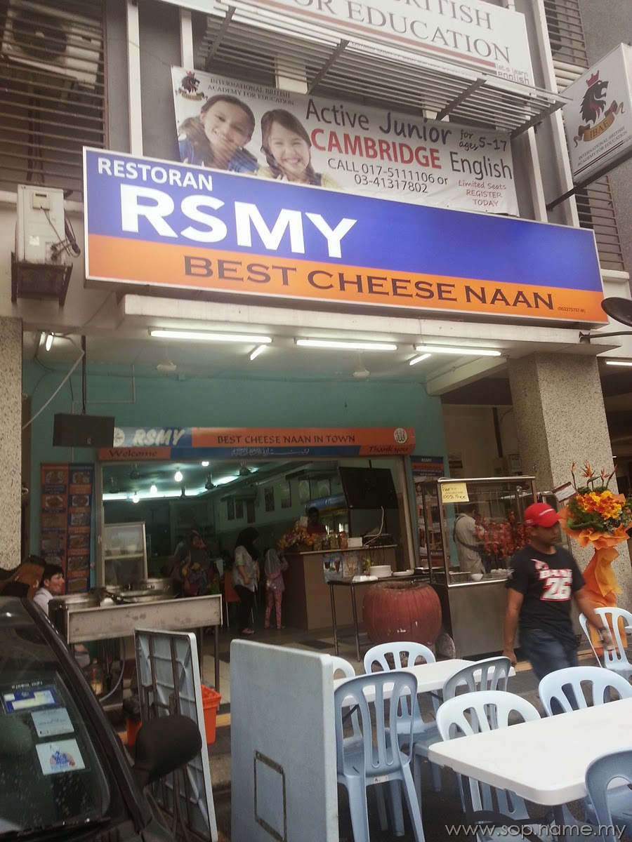 Rsmy cheese naan setapak