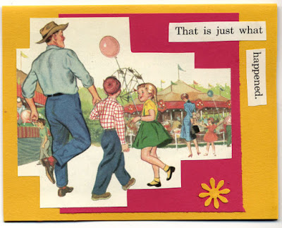 upcycled notecards made from vintage elementary readers