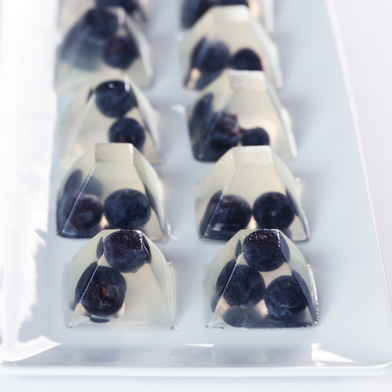 Jelly Shot Recipes Jelly Shot Test Kitchen Blueberrytini Jelly Shots