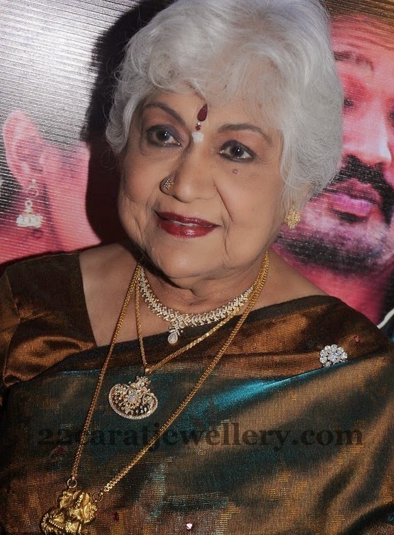 Sowcar Janaki Diamond Necklace Jewellery Designs