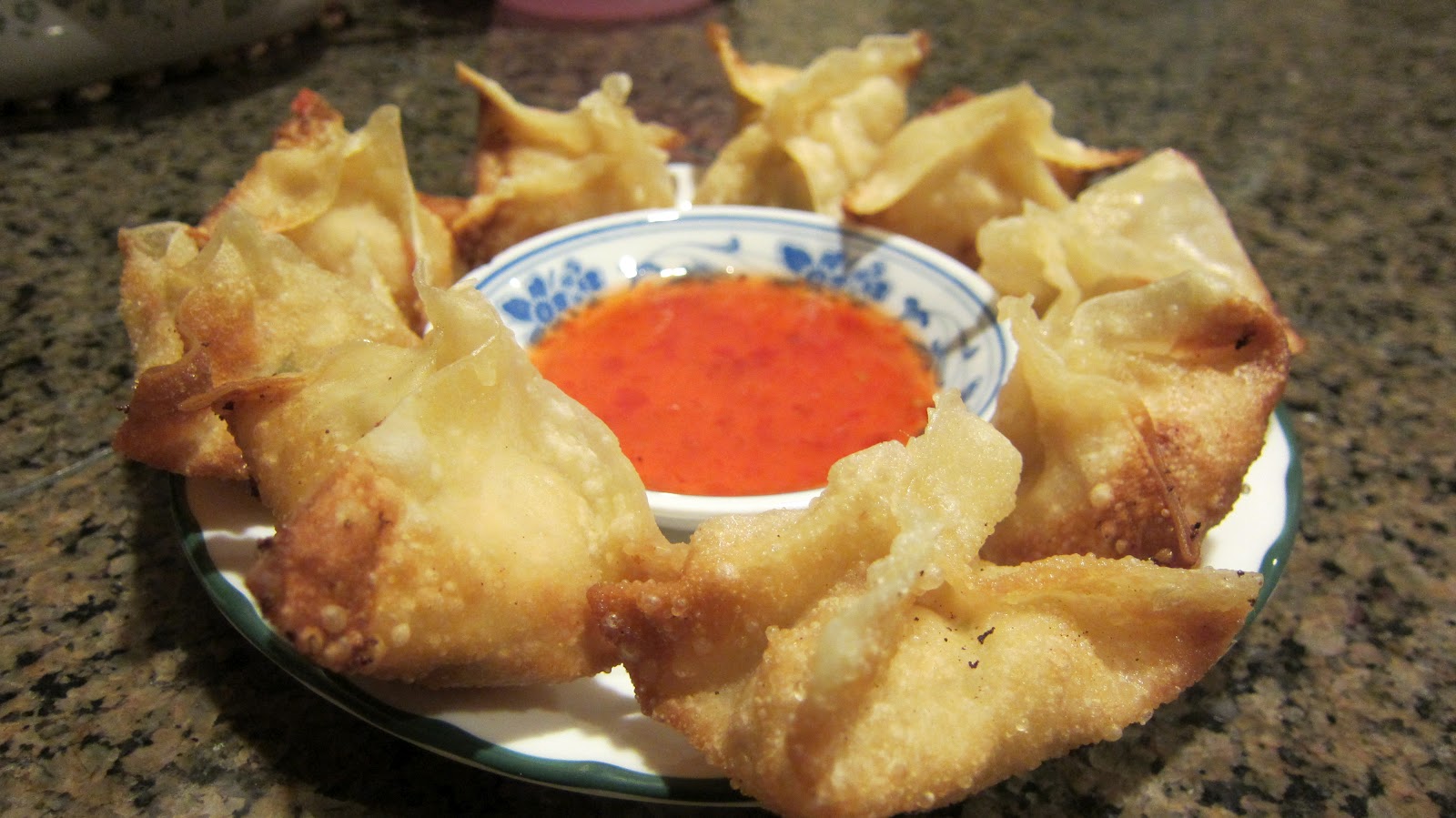 Mary's Kitchen Diaries Crab Wontons