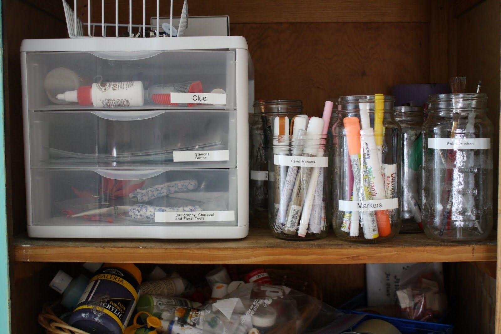 Charming Little Nest: Robin's Egg Blue Cabinet