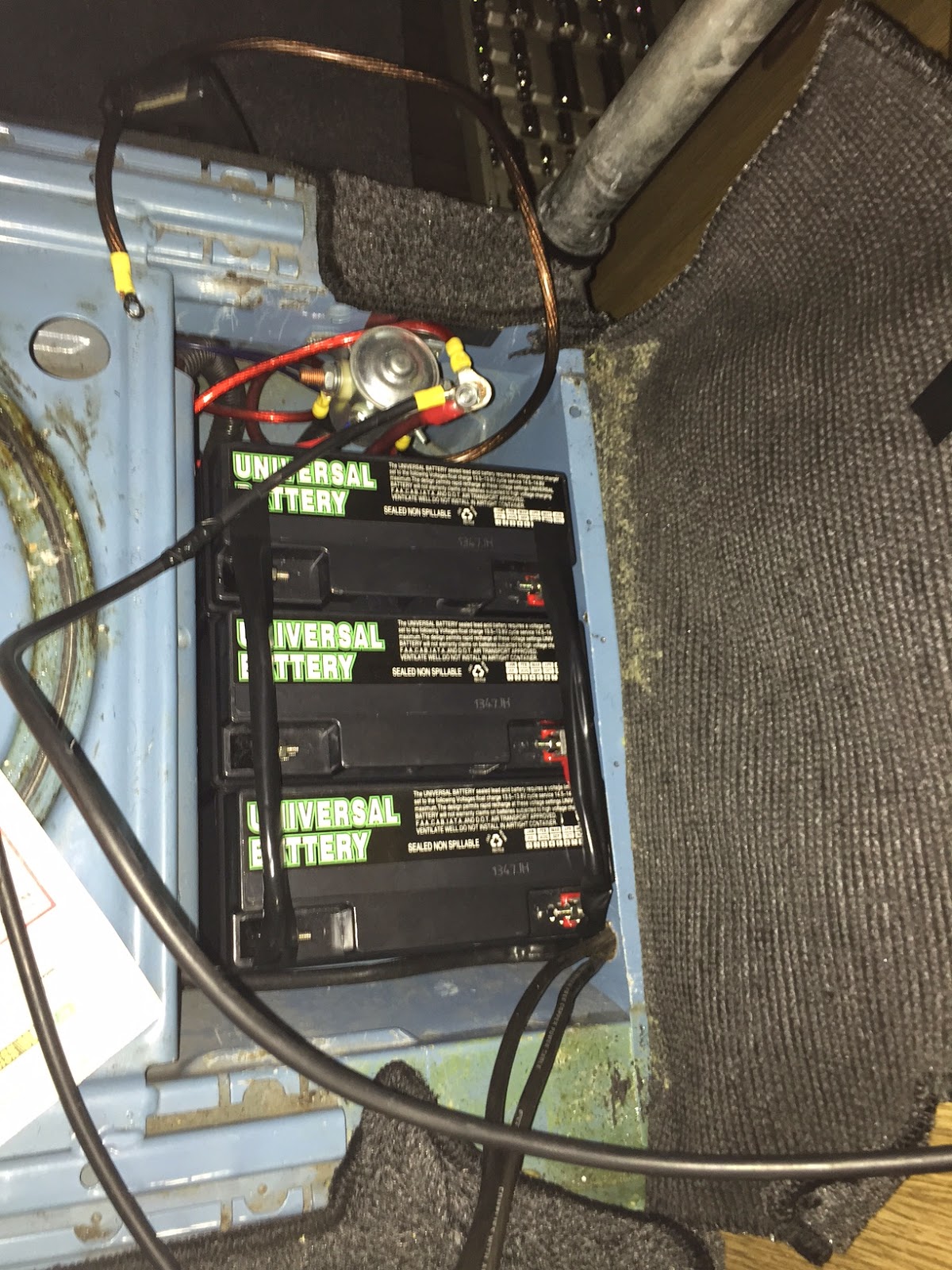 1981 VW Camper New Battery setup