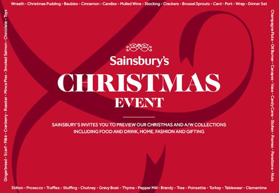 Jollyjillys: Sainsbury's Christmas Event