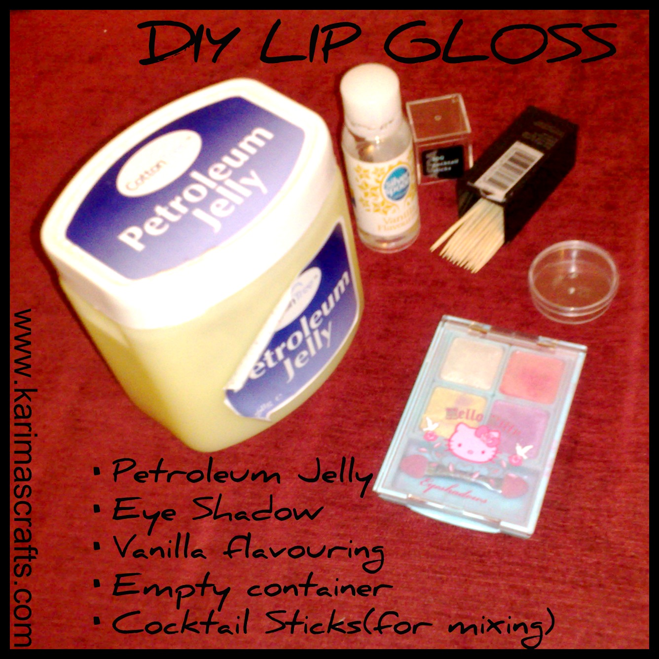 Karima's Crafts DIY Lip Balm Tutorial