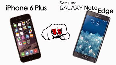 Compare Handphone iPhone 6 Plus Vs Samsung Galaxy Note Edge