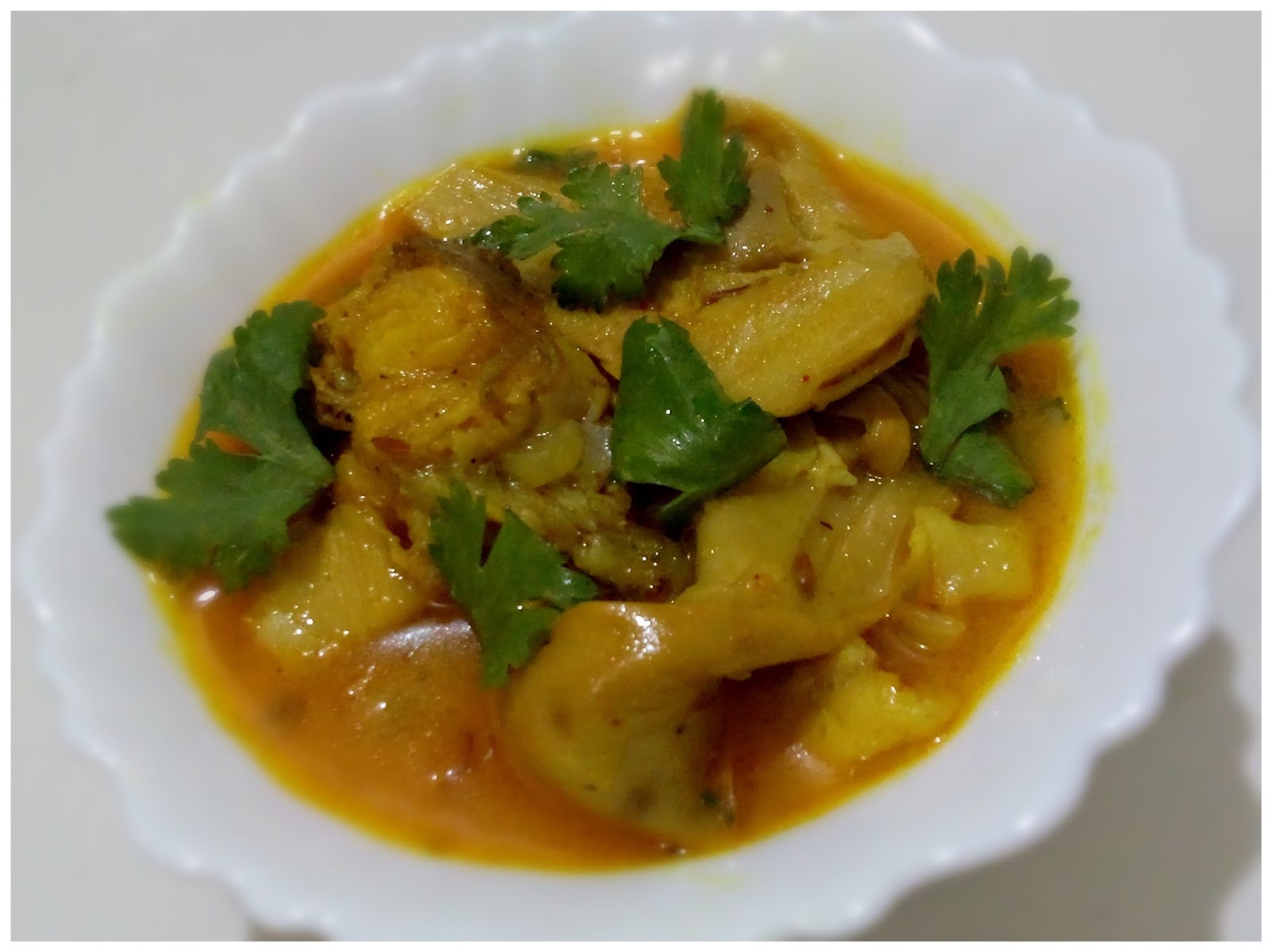Fish with Bamboo shoots curry My Chakhum