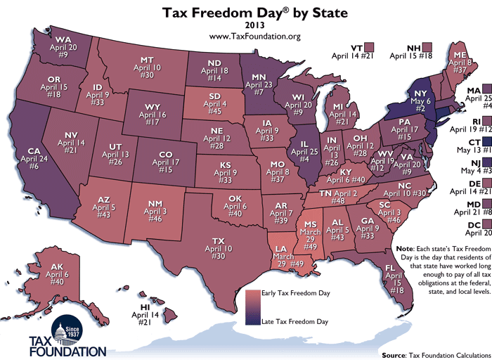The Middletown Insider CT Tax Freedom Day!