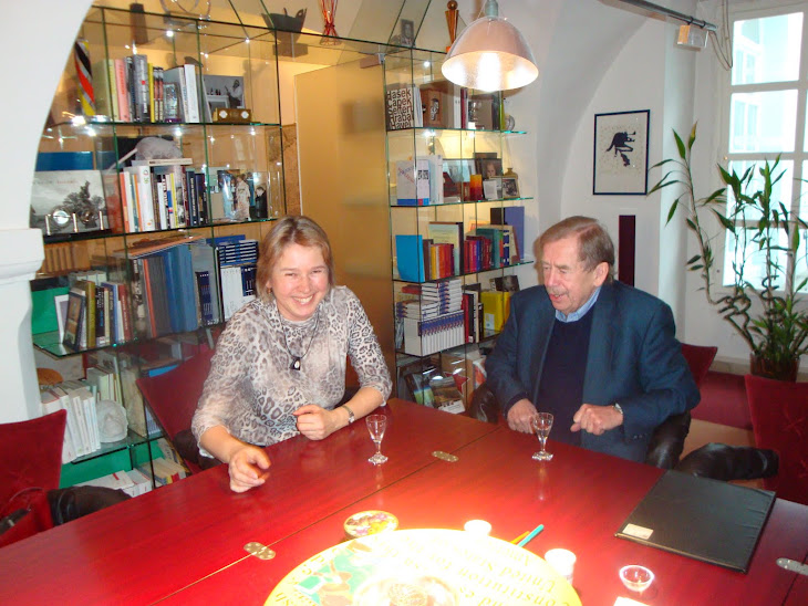 Lucie och Václav Havel, 2010