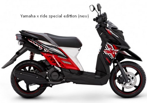 yamaha x ride special edition (new)