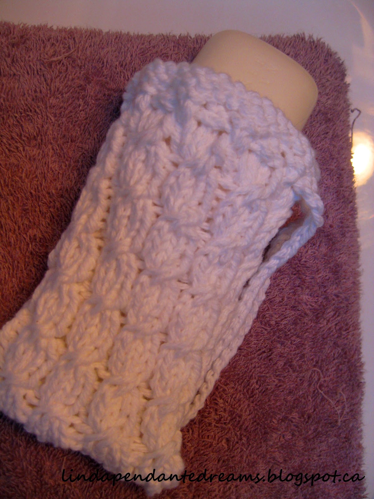 lindapendante dreams Lacy Knit Bar Soap Holders
