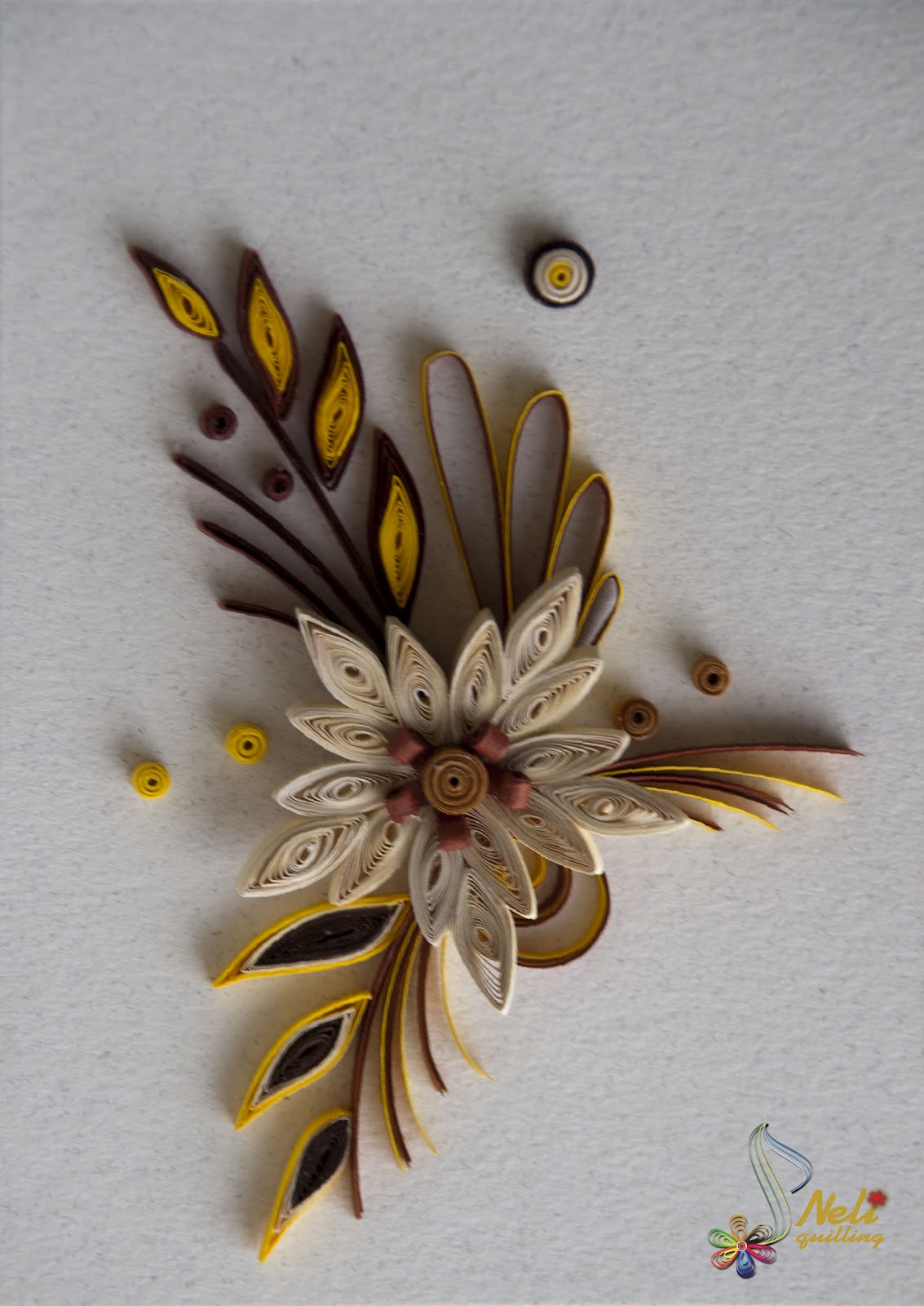 Neli Quilling Art Quilling small cardsflowers