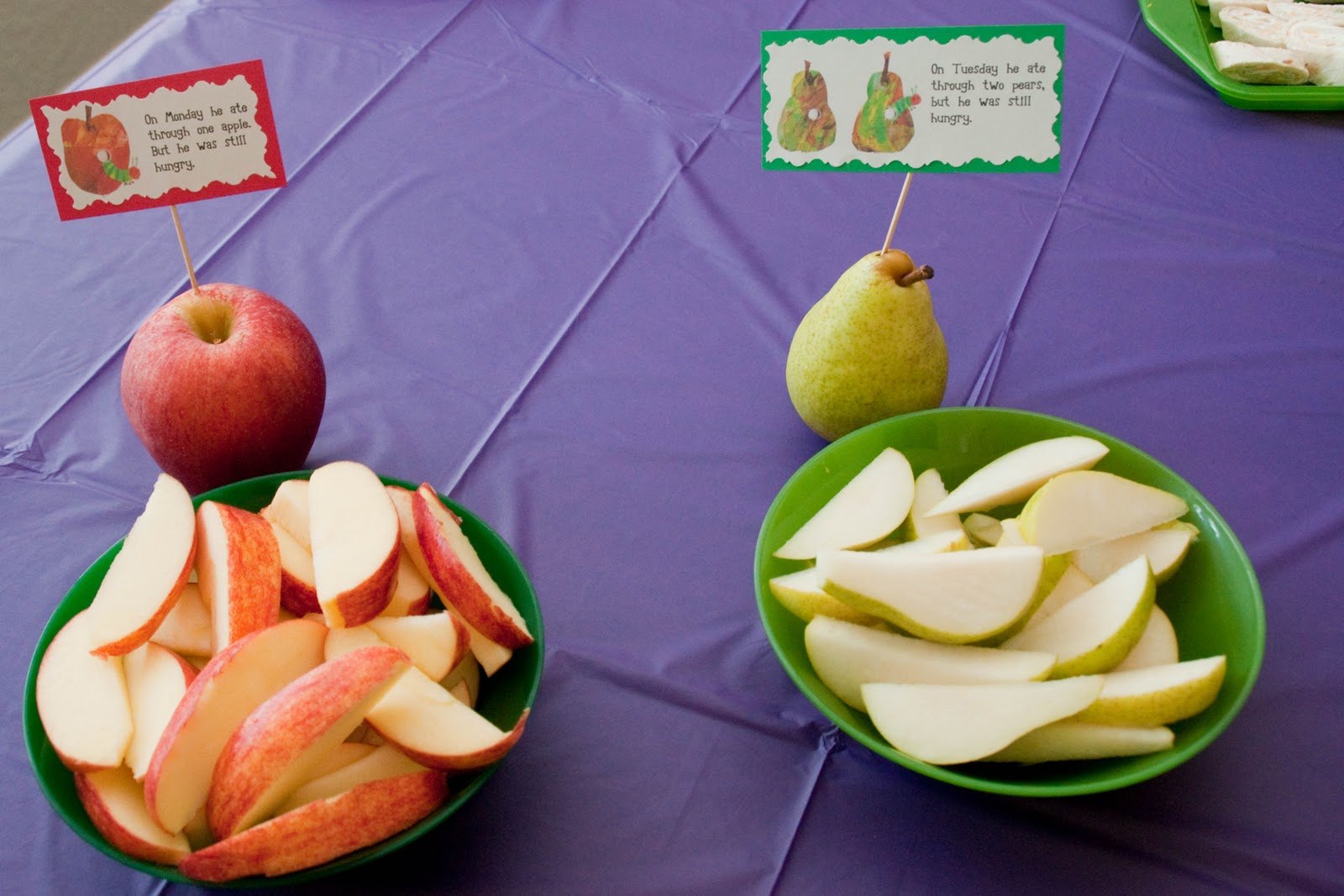 The Sweatman Family: Emma's 1st Very Hungry Caterpillar Party!