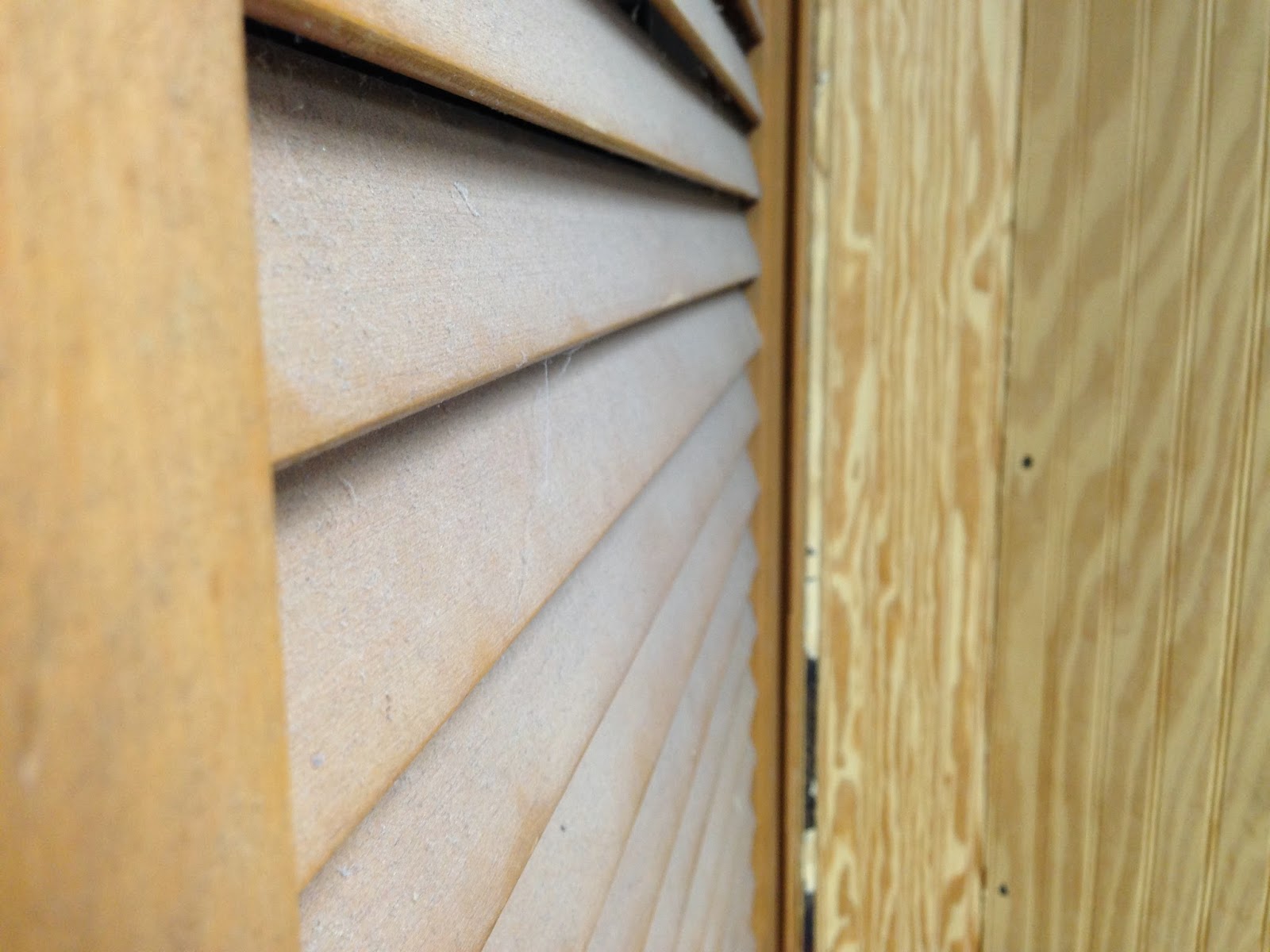 Dust from sewing and cutting