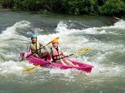 Khaoyai kayak rafting