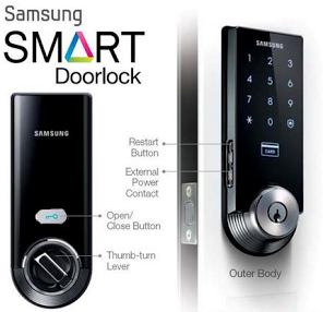 Smart Doorlock Samsung SHS 3321 RM1388(with installation)