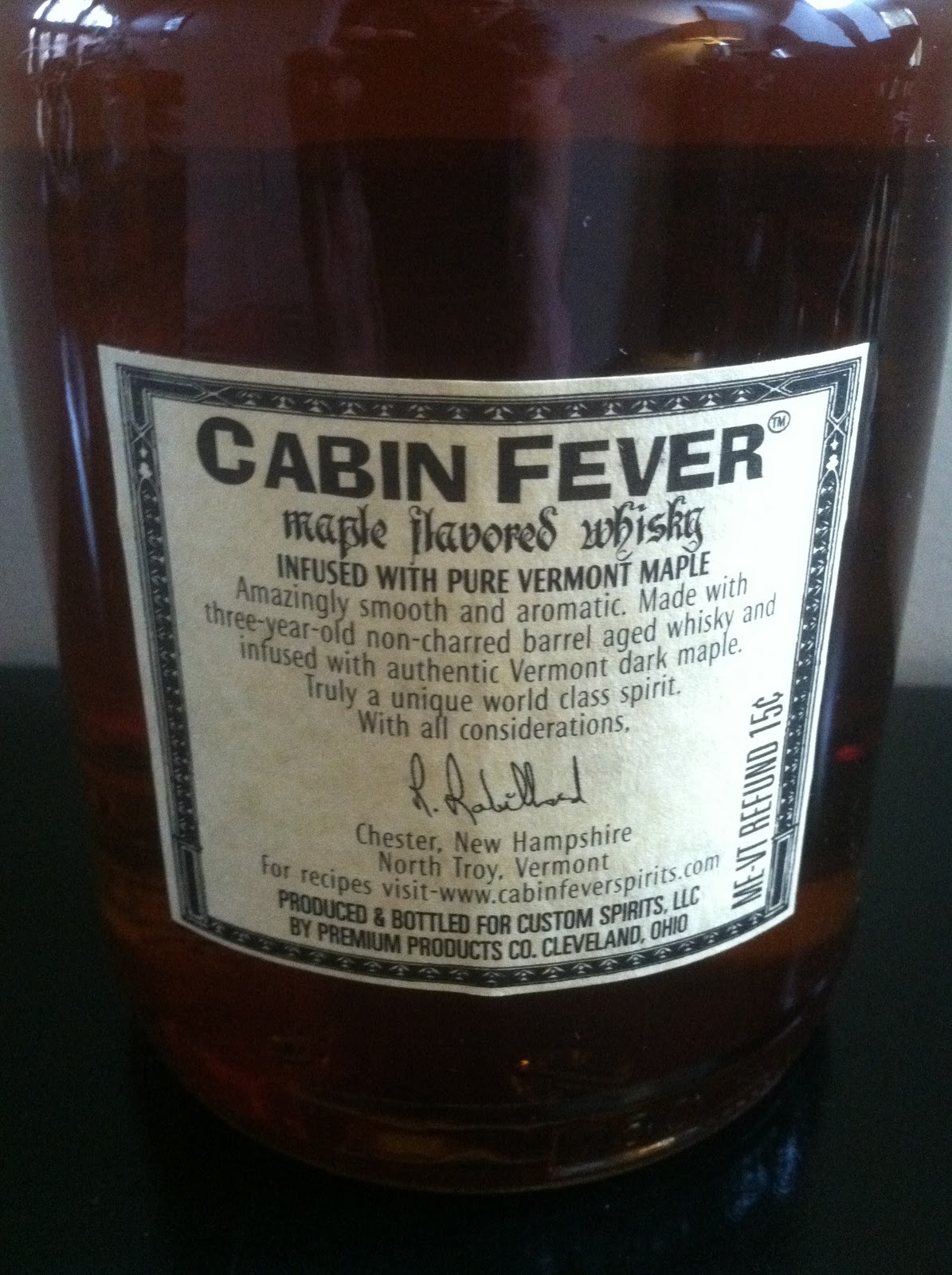Review Cabin Fever Maple Whisky Whiskey Whisky Review