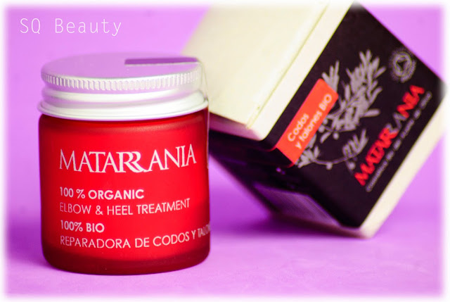 Matarrania, crema BIO para codos y talones Silvia Quiros SQ Beauty