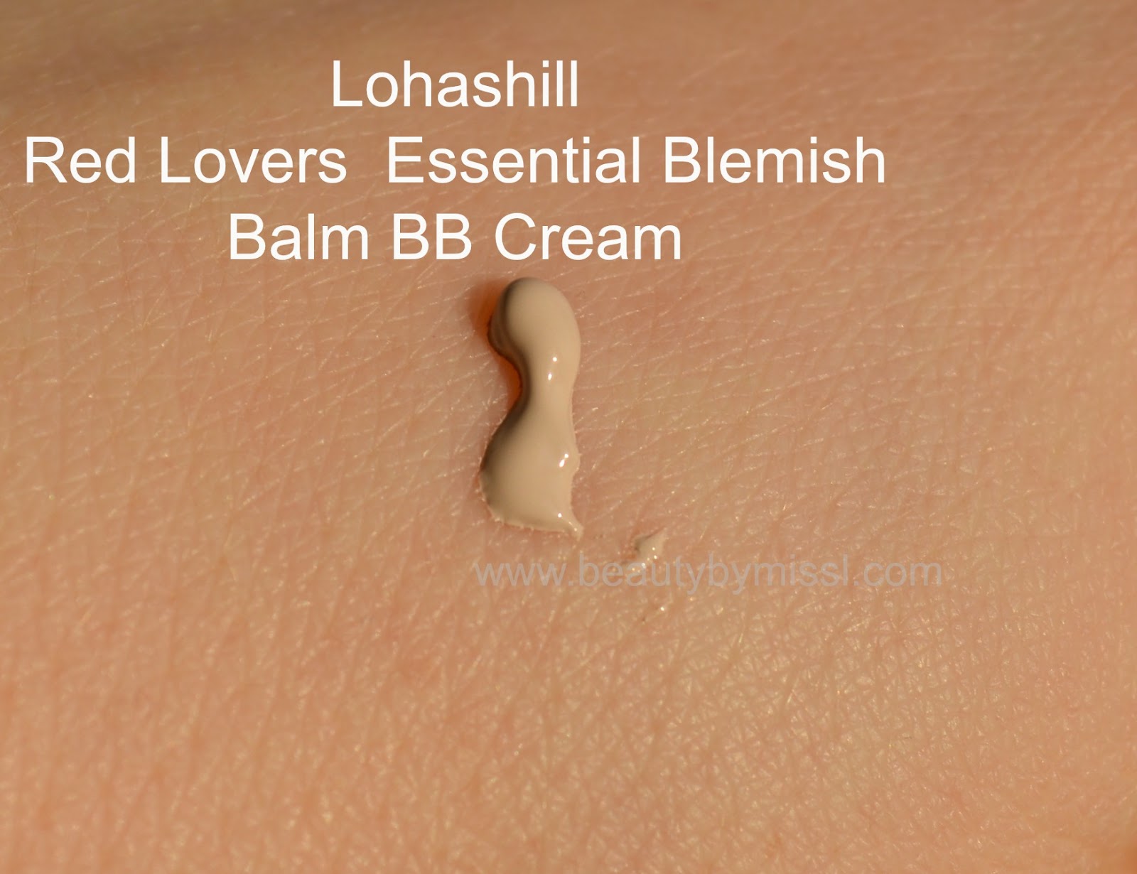 Lohashill Red Lovers Essential Blemish Balm BB Cream. asian bb cream for light and fair skin