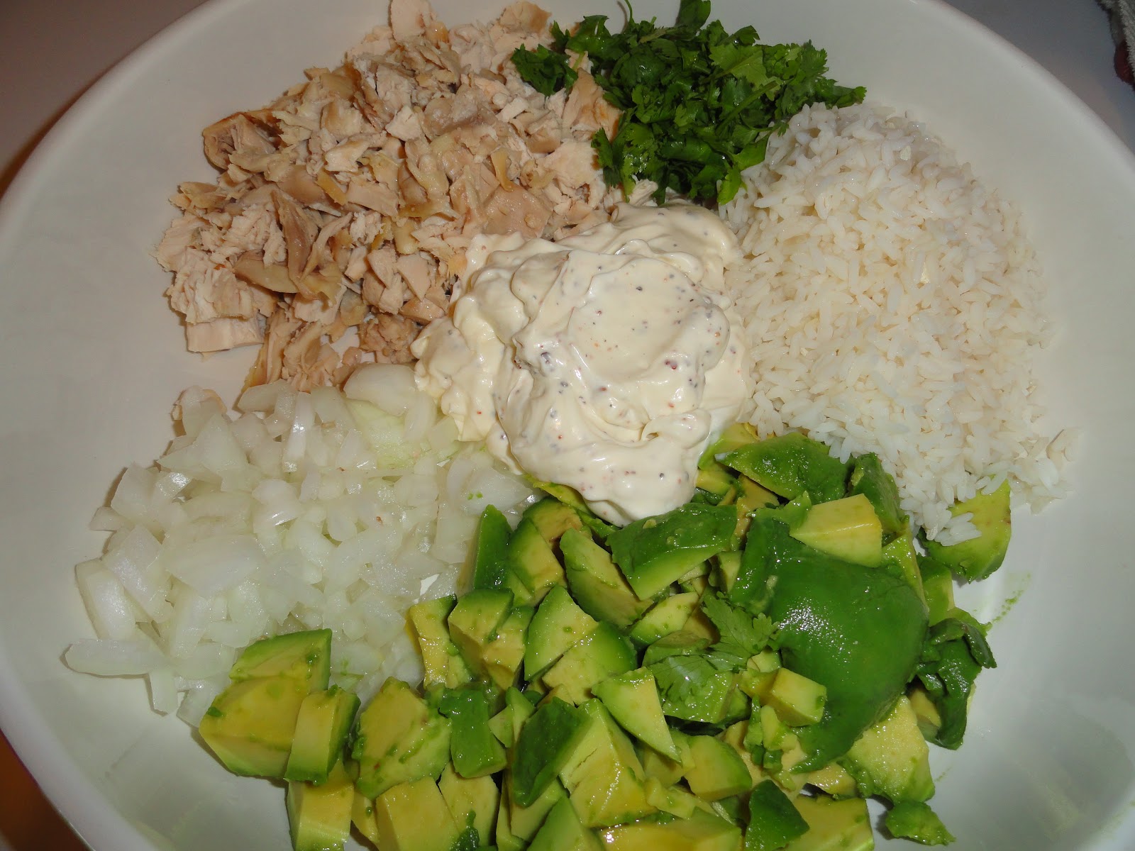 Oxford Impressions Chicken Rice Avocado Salad