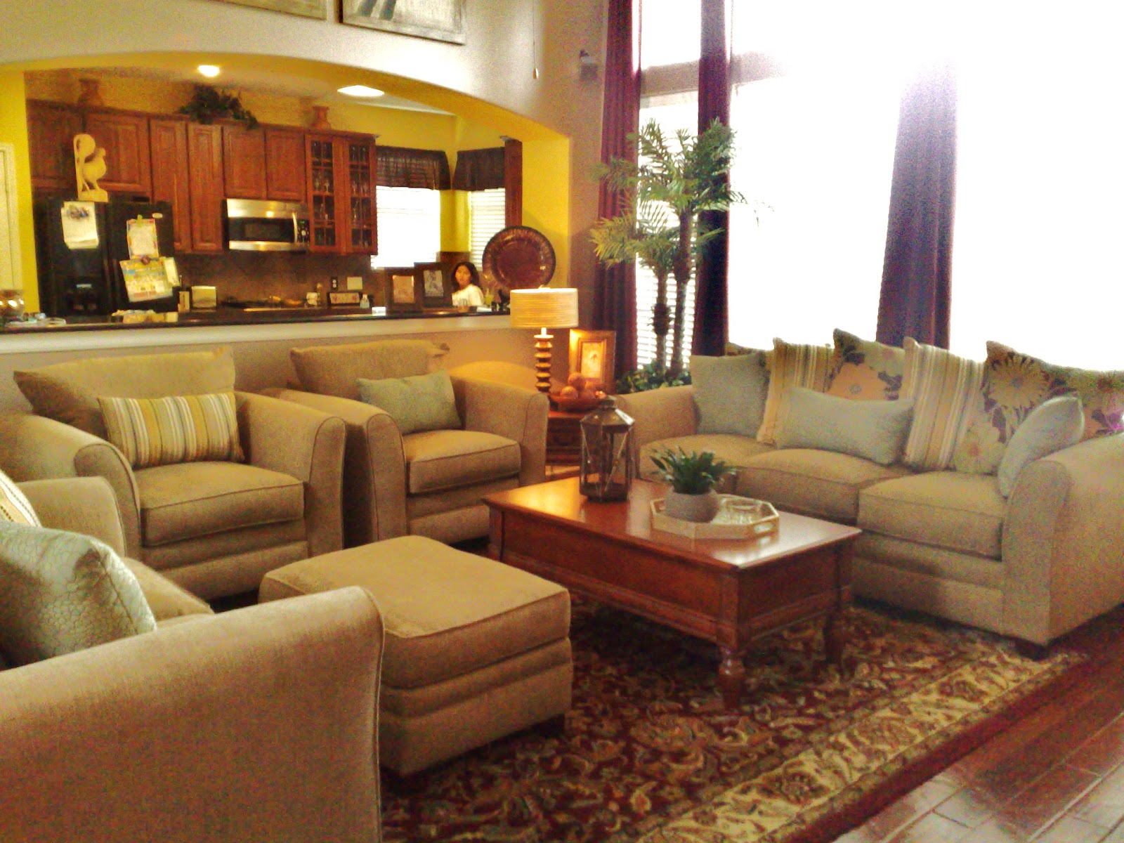 Donna Madden Interiors Pearland Living Room