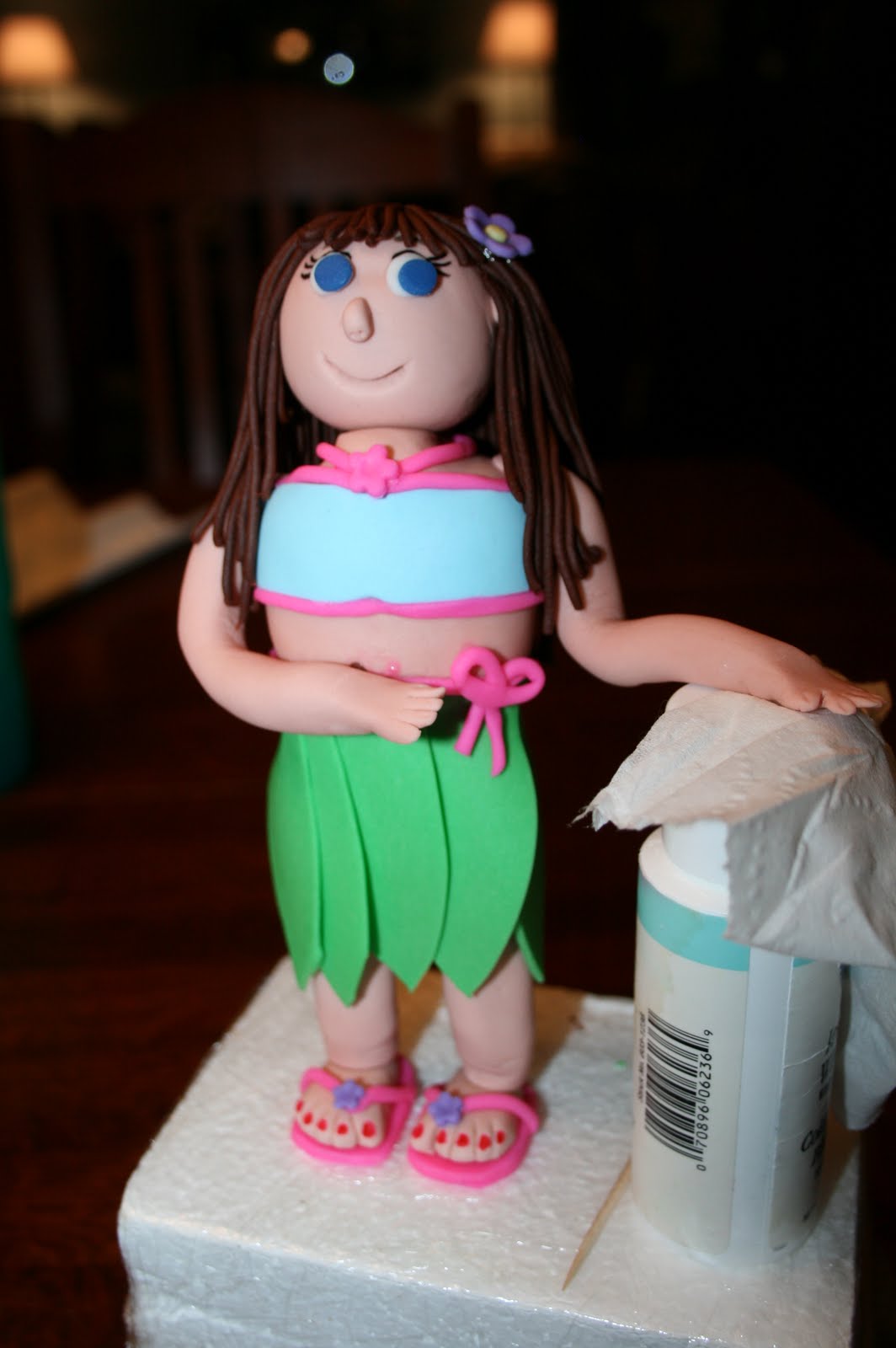 cutebugdesigns Hula girl figure