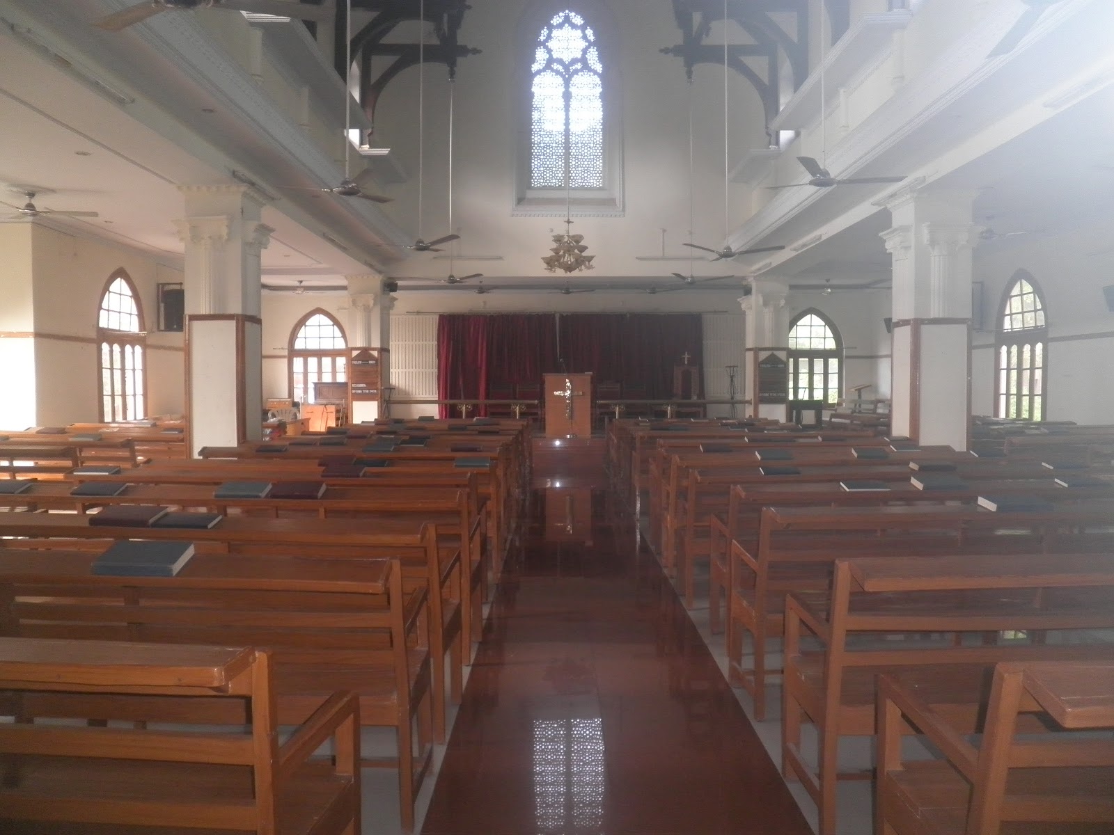 Beautiful Indian Churches Allahabad Bible Seminary Chapel, Stanley