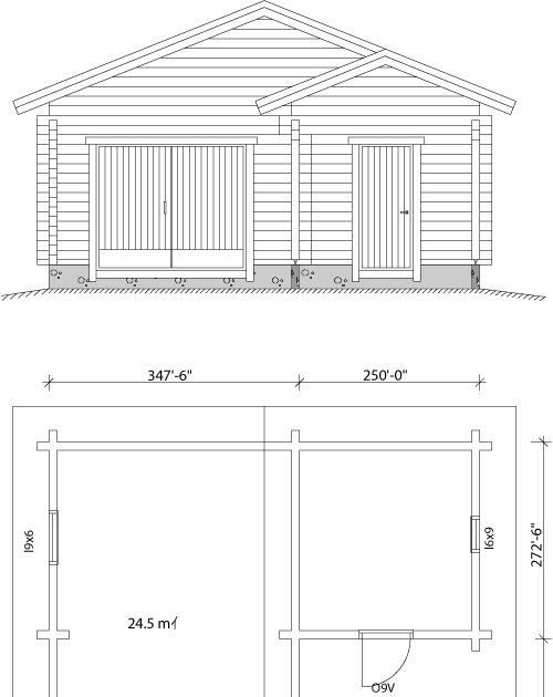 Viviendas Unifamiliares Arquitectura y Construccion: Garaje Para dos