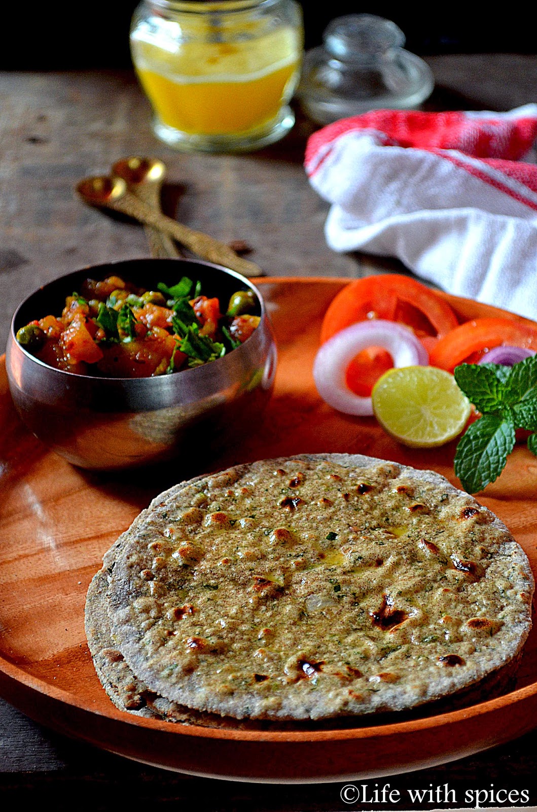 Life with spices RAGI ROTI RECIPE