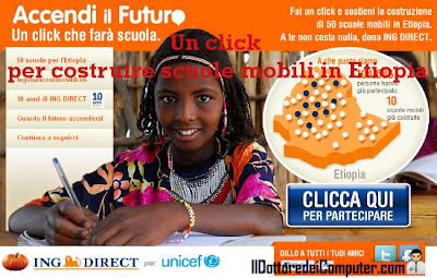 accendi il futuro unicef
