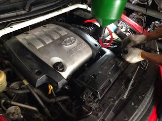 KIA SPECTRA: KIA SPECTRA AUTO TRANSMISSION SERVCE MAINTENANCE. PARTS # 2